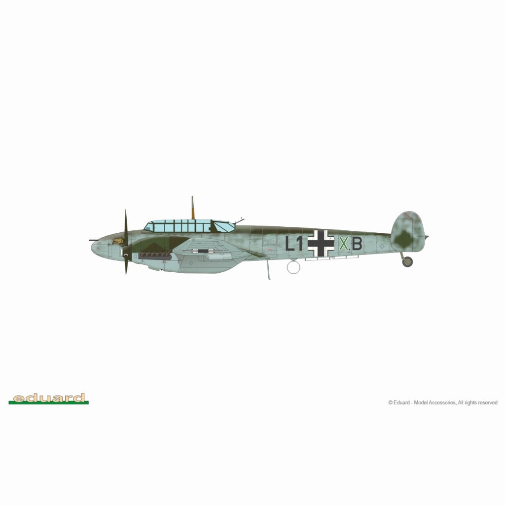 Messerschmitt Bf 110 C Review by Brett Green (Eduard 1/48)