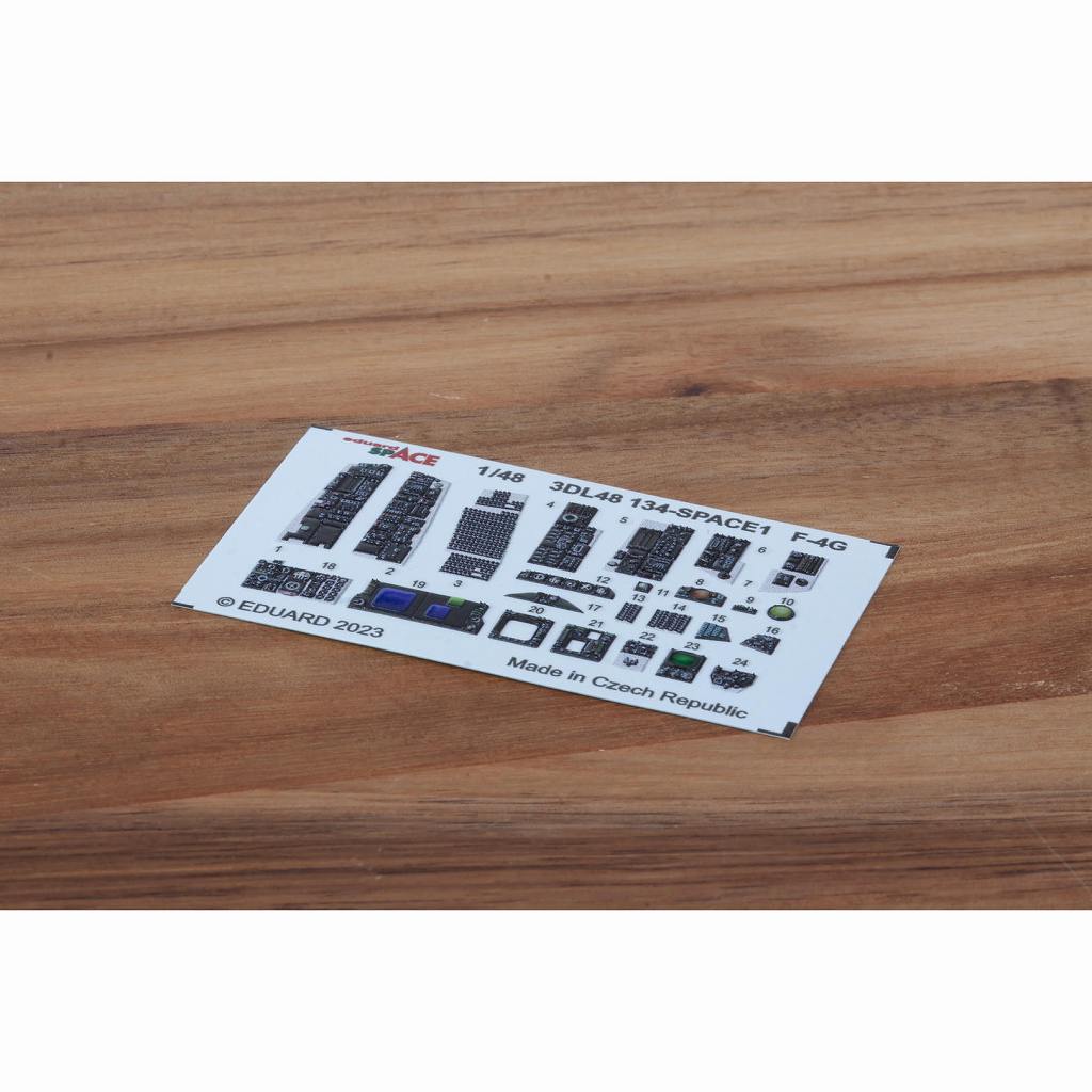 3DL48134 1/48 F-4G �֥��ڡ����� ����3D�ǥ����� w/���å��󥰥ѡ��ĥ��å� (����ǥ���)