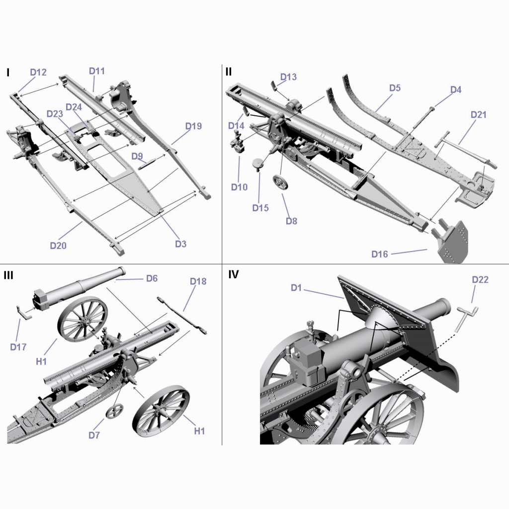 72082 �ݡ����� 155mm ����ʥ�������ˤ ����1917