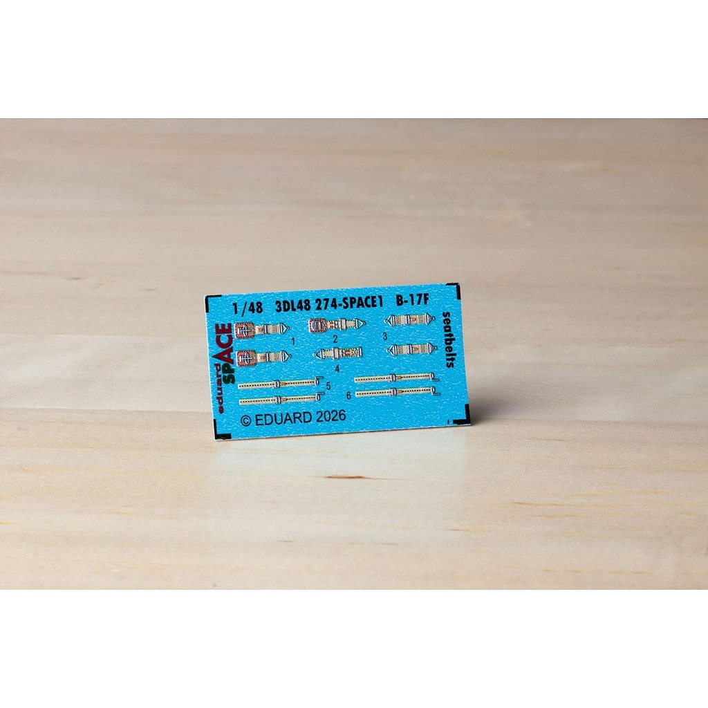 3DL48274 1/48 B-17F ���ڡ�������3D�ǥ����� w/���å��󥰥ѡ��ĥ��å� (��٥���)