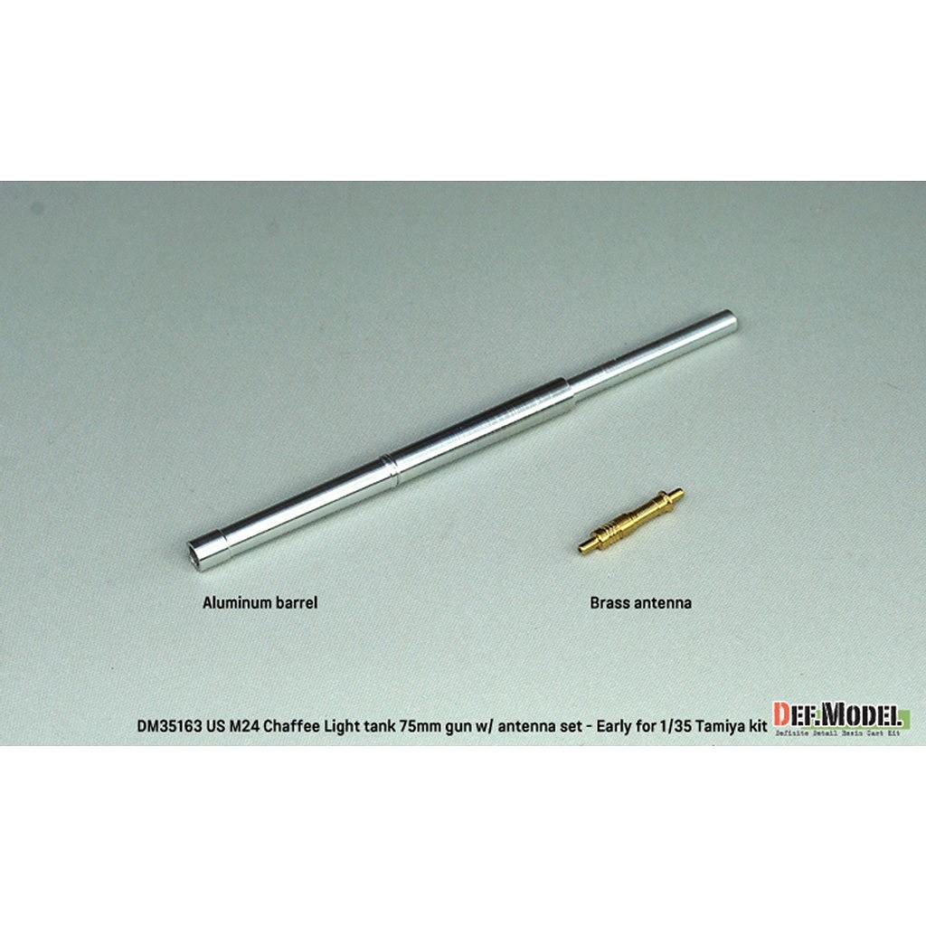��ͽ��������DM35163 1/35 ����ꥫ M24 ���㡼�ե��� 75mmˤ�� w/����ƥʥ١������å�
