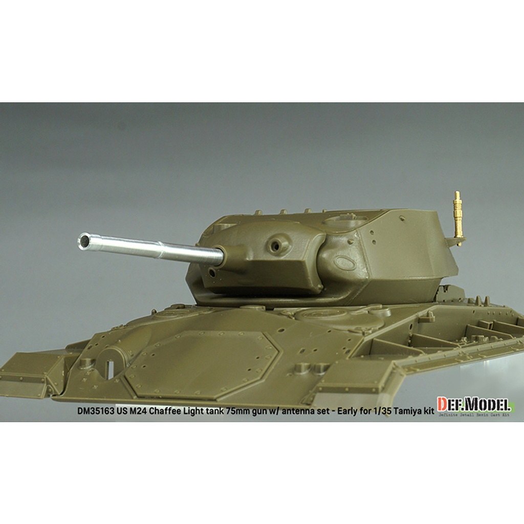 ��ͽ��������DM35163 1/35 ����ꥫ M24 ���㡼�ե��� 75mmˤ�� w/����ƥʥ١������å�