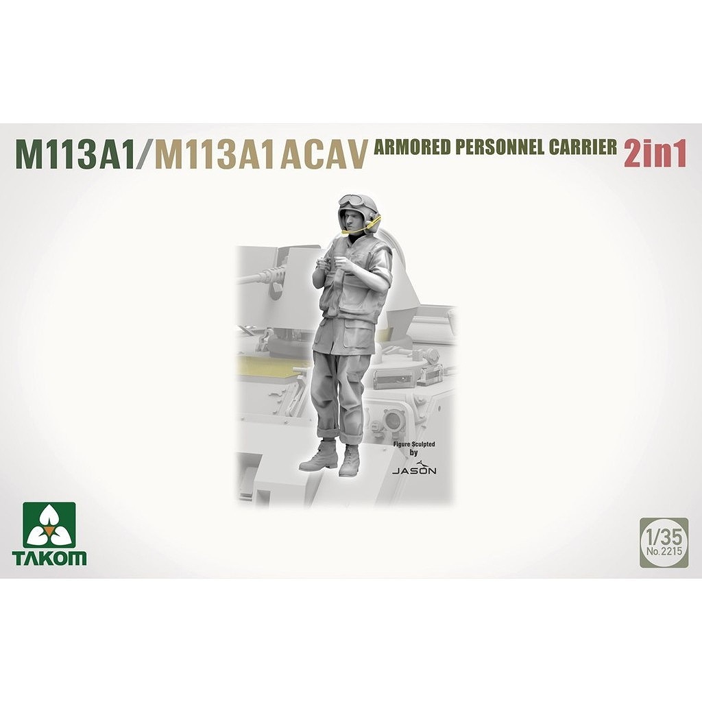 ��ͽ��������2215 1/35 M113A1/M113A1 ACAV ����ʼ��͢����/���õ�ʼ��Ʈ�� 2in1