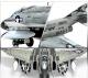 12515 �ޥ����ͥ�����饹 F-4J �ե���ȥ�II ���硼������100