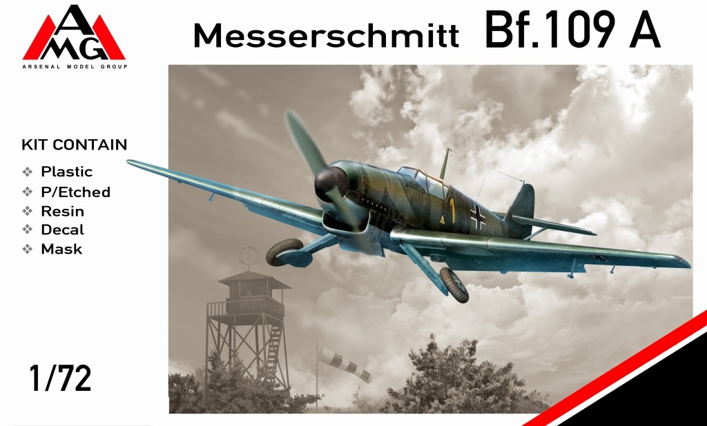 72401 メッサーシュミット Bf109A-1 ルフトバッフェ | AMG アーセナル