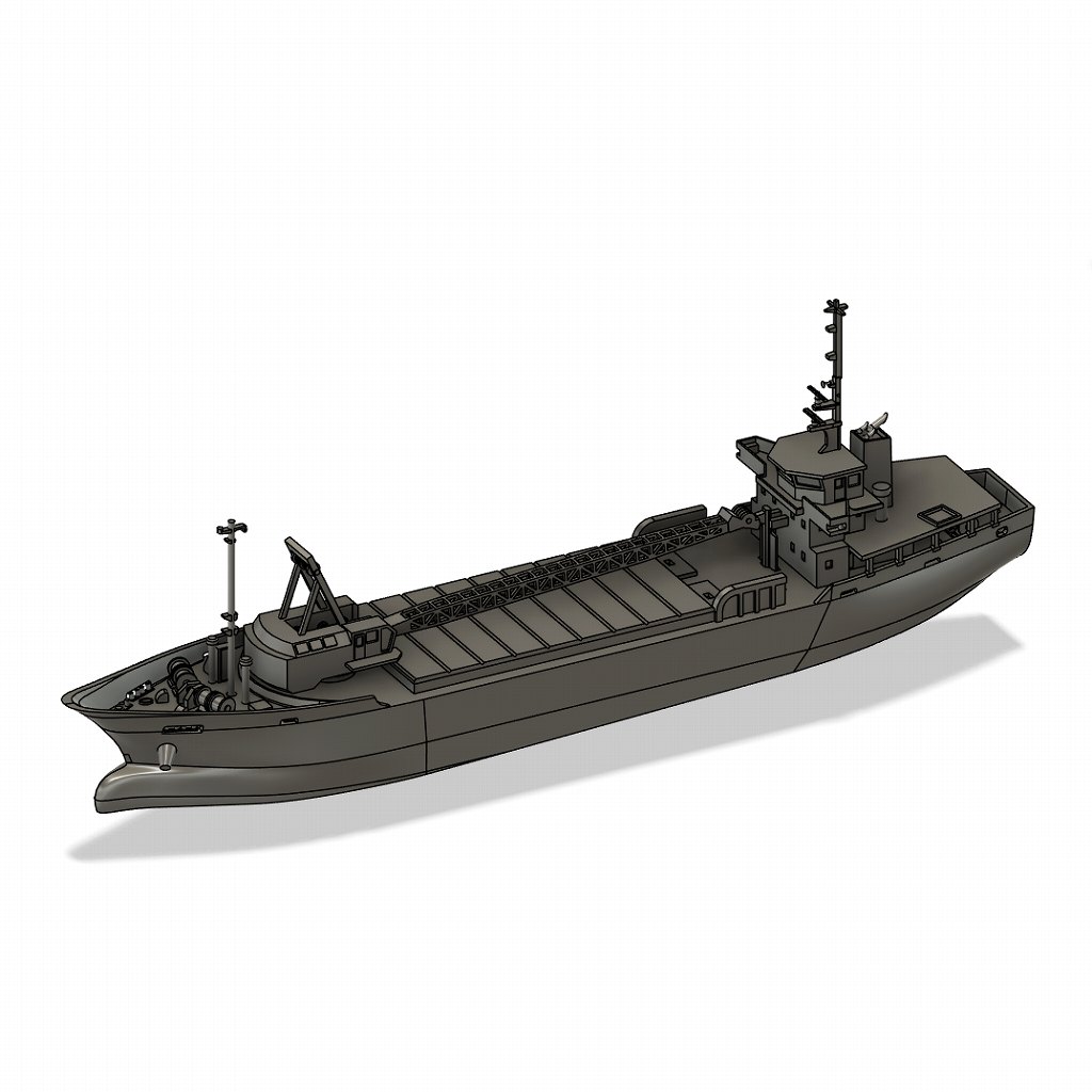 MC-CS-36 1/700 内航貨物船 499GT型ガット船 喫水線Ver. | 模型