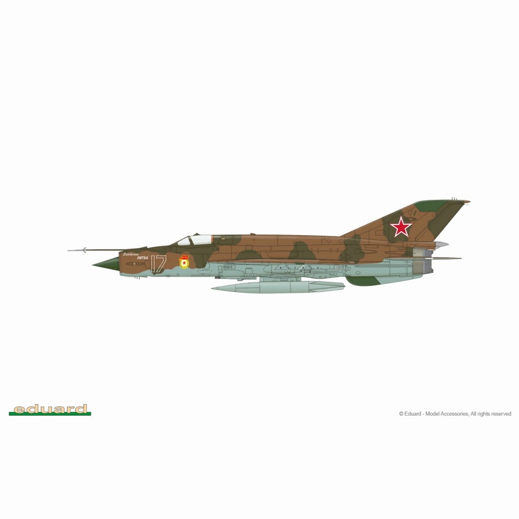 4436 MiG-21bis スーパー44 | エデュアルド eduard | 飛行機,大戦後の