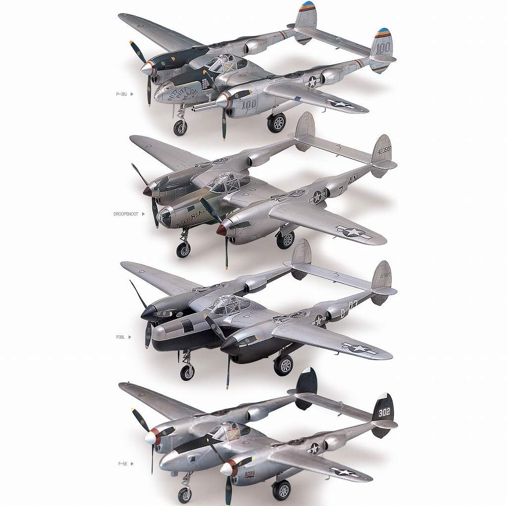 12282 P-38 ライトニング ”コンビネーション・バージョン