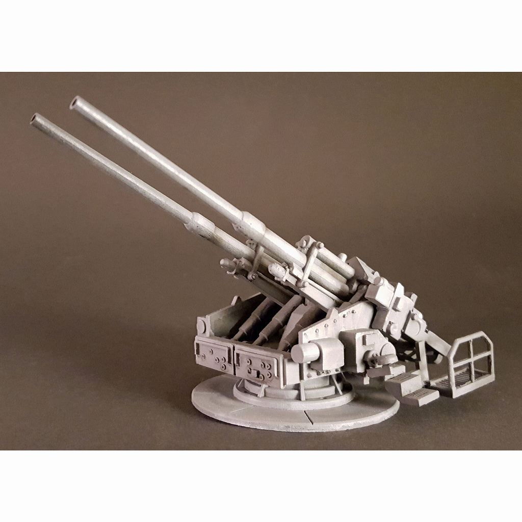 ドイツ・12.8cm連装砲 プラモ日記 » ドイツ・12.8cmFlak40 2連装高射砲 その9 完成!!