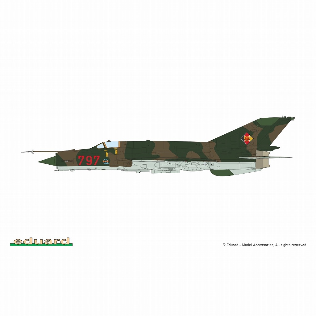 2151 1/72 ߥ MiG-21bis եå٥å ǥ奢륳ܥߥƥåɥǥ