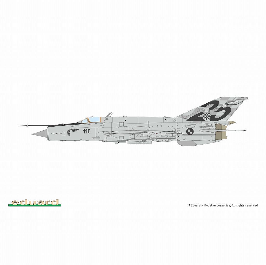 2151 1/72 ߥ MiG-21bis եå٥å ǥ奢륳ܥߥƥåɥǥ