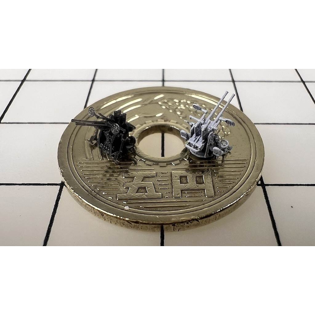 JBC35002 1/350 日本海軍 九六式 25mm連装機銃 28個入 【ネコポス配送