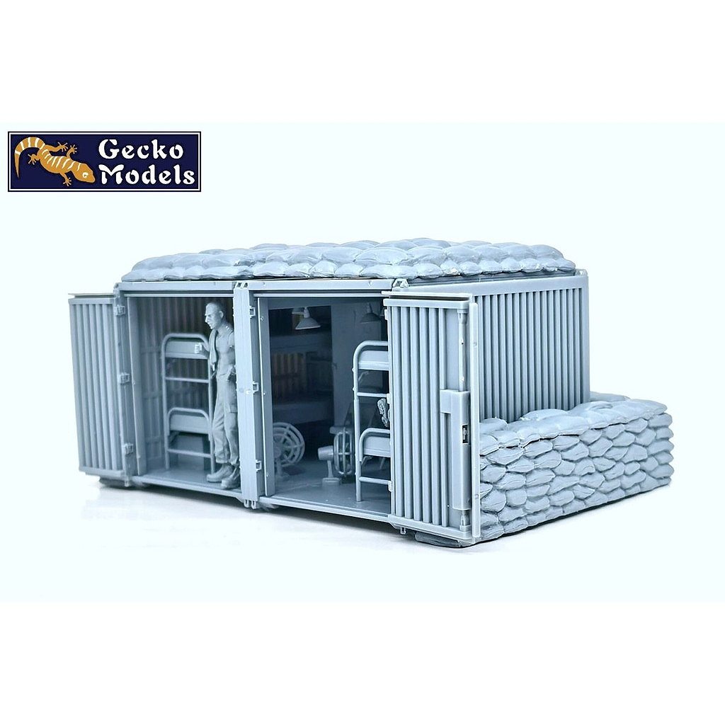 35GM0116 1/35 米軍基地 コンテナ兵舎 (ベトナム戦争) | ゲッコー