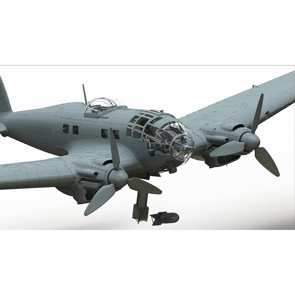 BF-018 WWII ドイツ爆撃機 ハインケル He111H-6 | ボーダーモデル
