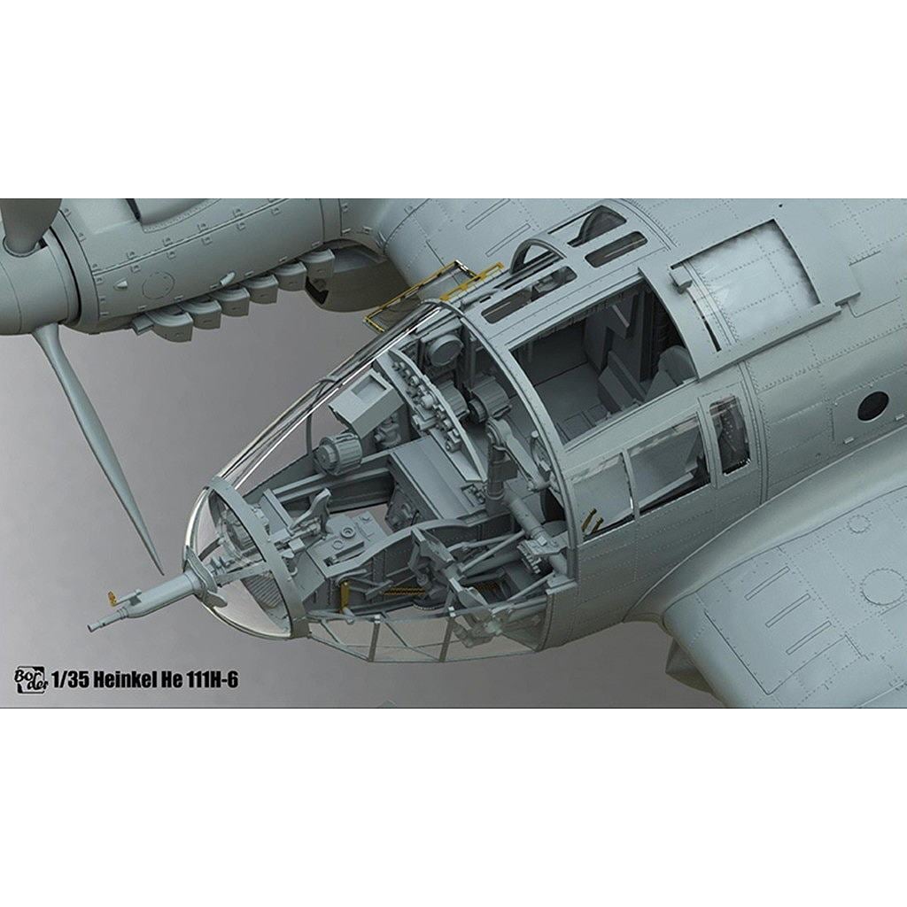 BF-018 WWII ドイツ爆撃機 ハインケル He111H-6 | ボーダーモデル