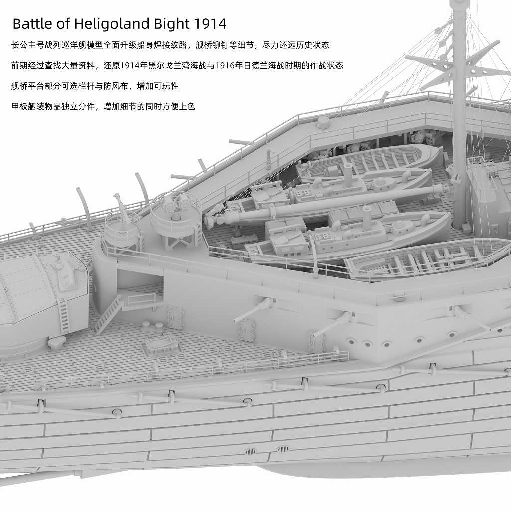 TM70012FH 1/700 英国海軍 ライオン級巡洋戦艦 プリンセス・ロイヤル