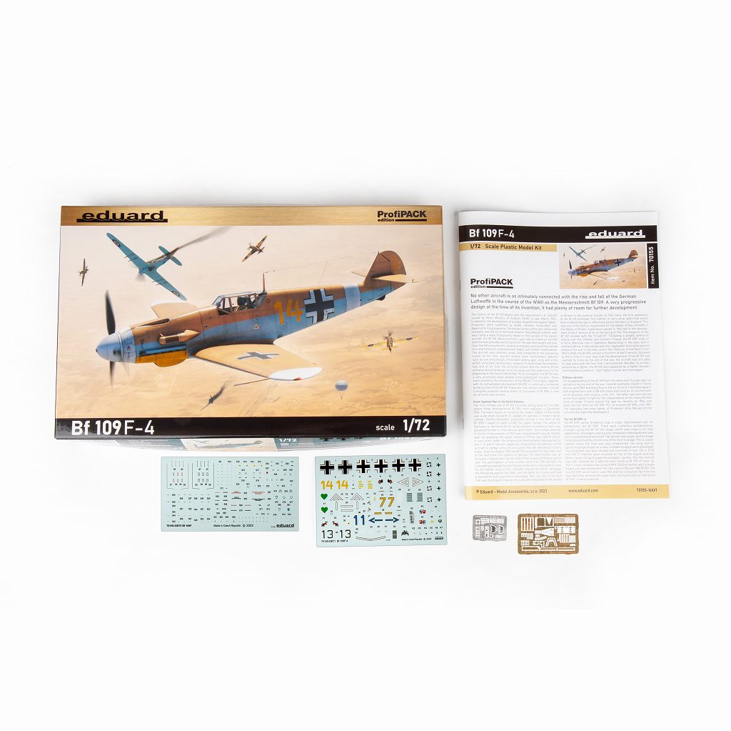 70155 1/72 メッサーシュミット Bf109F-4 プロフィパック