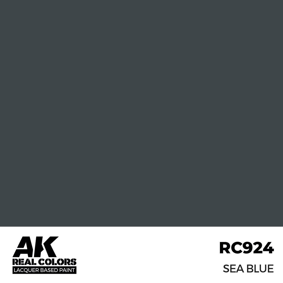 リアルカラー RC924 シーブルー (ラッカー塗料) | AKインタラクティブ