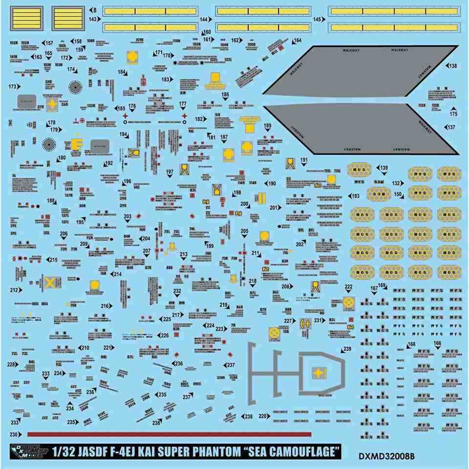 再入荷】81-3206 1/32 航空自衛隊 F-4EJ改 ファントムII 洋上迷彩 第8
