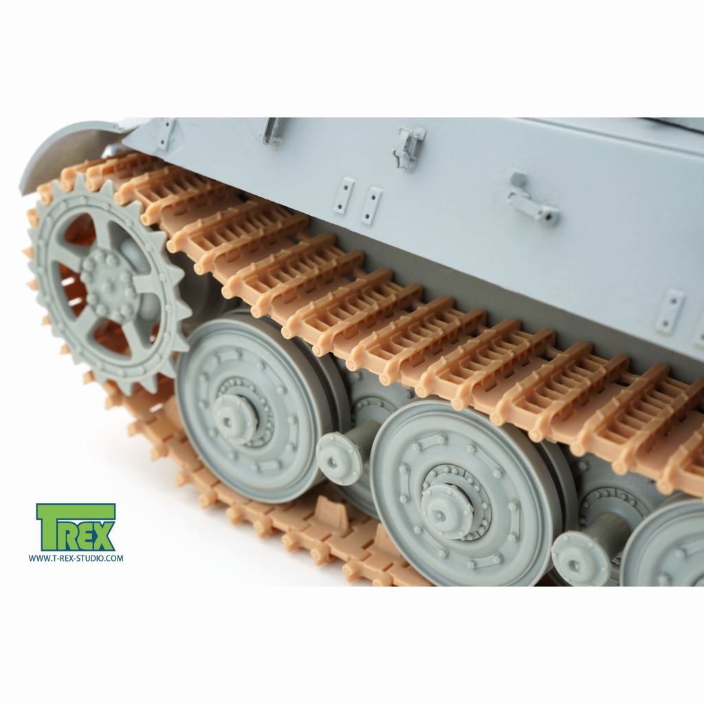 TR85055 1/35 WWII ドイツ キングタイガー用鉄道輸送用履帯 パターン3