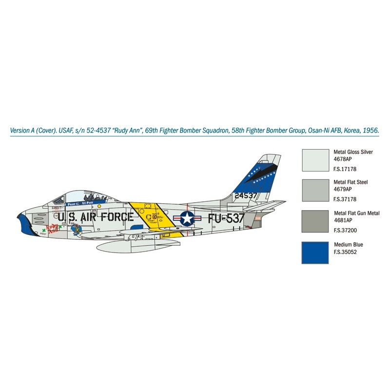 1426 ノースアメリカン F-86F セイバー ミグキラー | イタレリ ITALERI