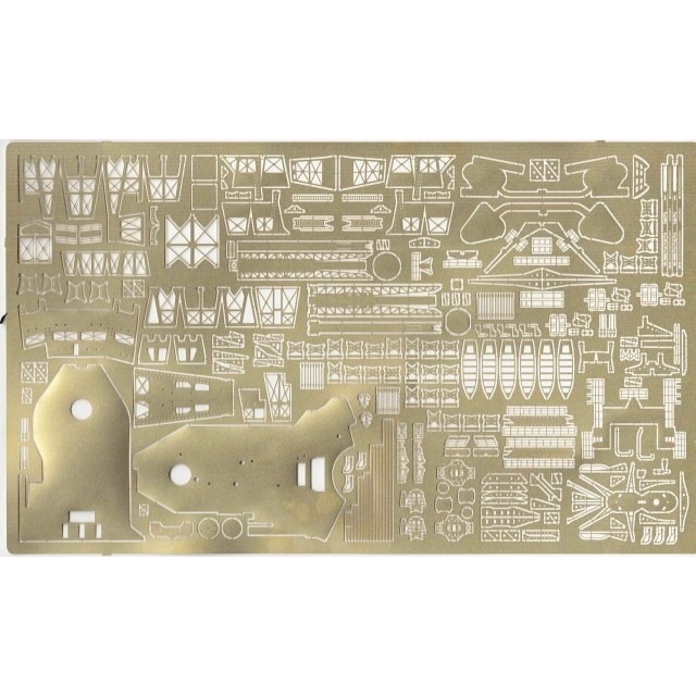 戦艦　金剛エッチングパーツ フジミ 戦艦 金剛 DX.エッチング 1/350 艦船モデル用 グレードアップ