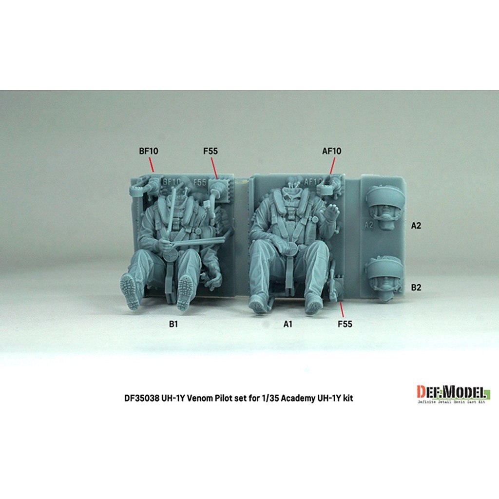 新製品】DF35038 1/35 アメリカ海兵隊 UH-1Y ヴェノム パイロット