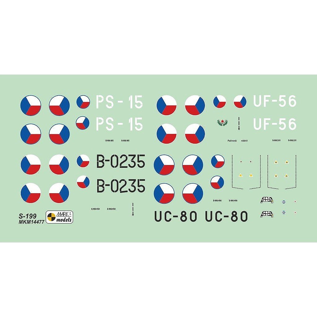 MKM14477 1/144 ���ӥ� S-199 "�Х֥륭��Υԡ�" (2���å���)