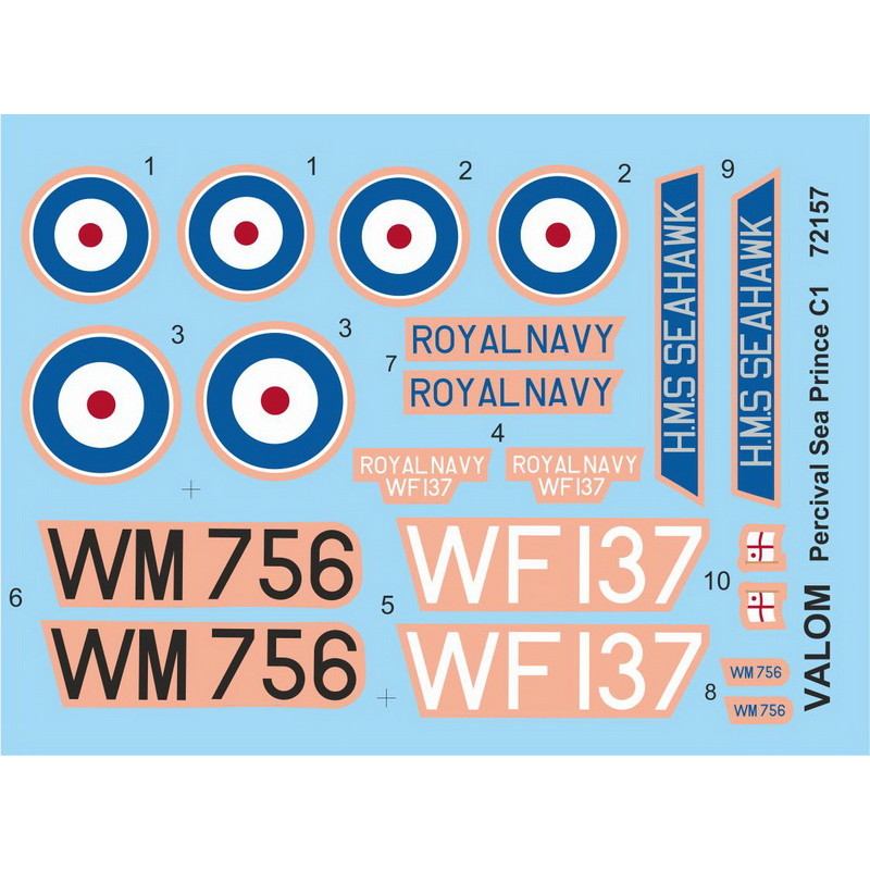 72157 1/72 パーシバル P.50 シープリンス C1 | バロム VALOM | 飛行機