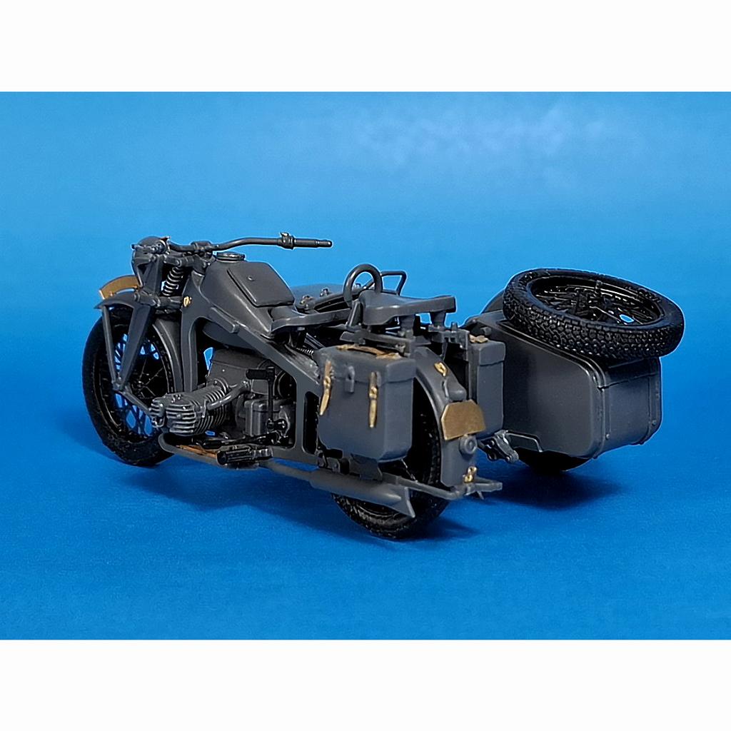 P35T-030 1/35 KS600サイドカー 3Dディテールアップセット(タミヤ35384