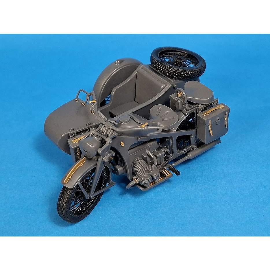 P35T-030 1/35 KS600サイドカー 3Dディテールアップセット(タミヤ35384