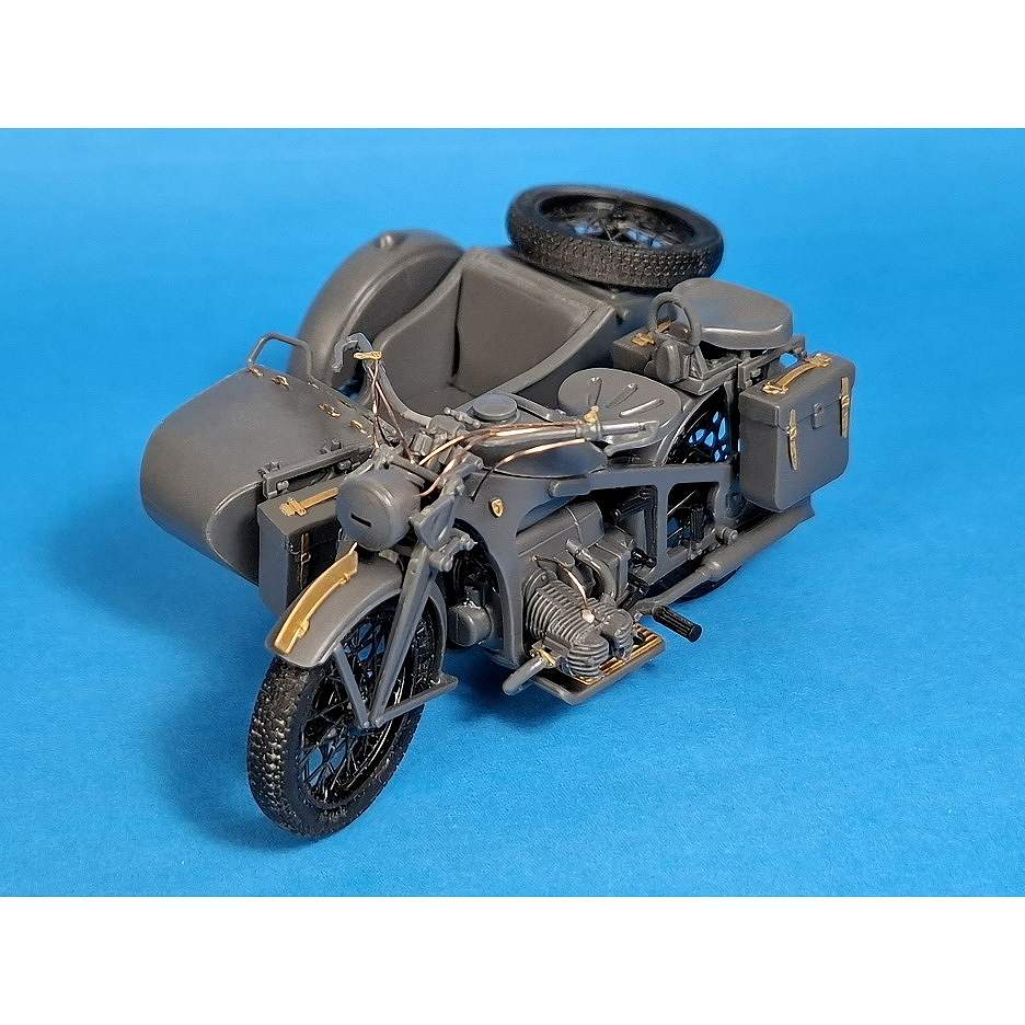 P35T-030 1/35 KS600サイドカー 3Dディテールアップセット(タミヤ35384