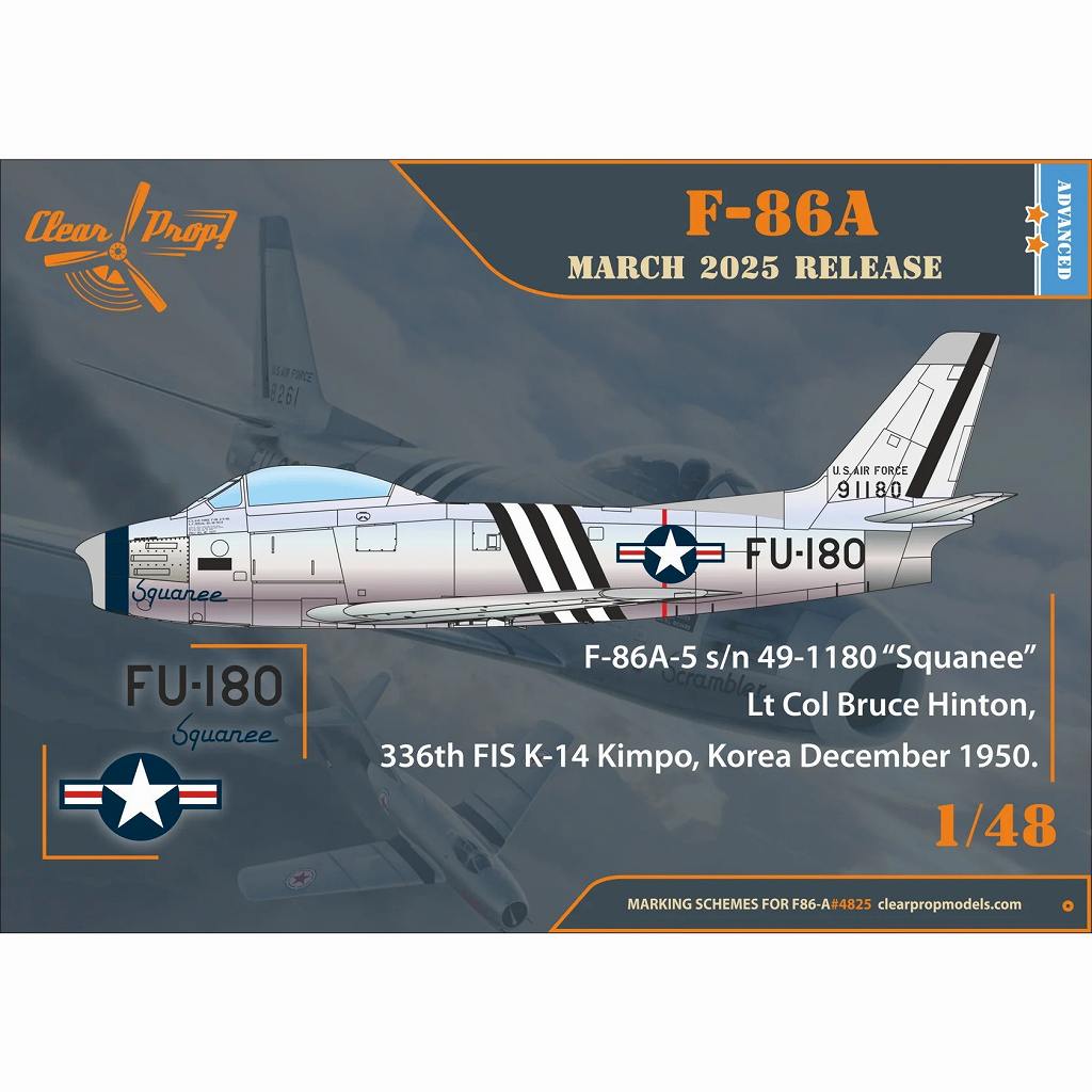 CP4825 1/48 F-86A �����С� (�����) "ī������"