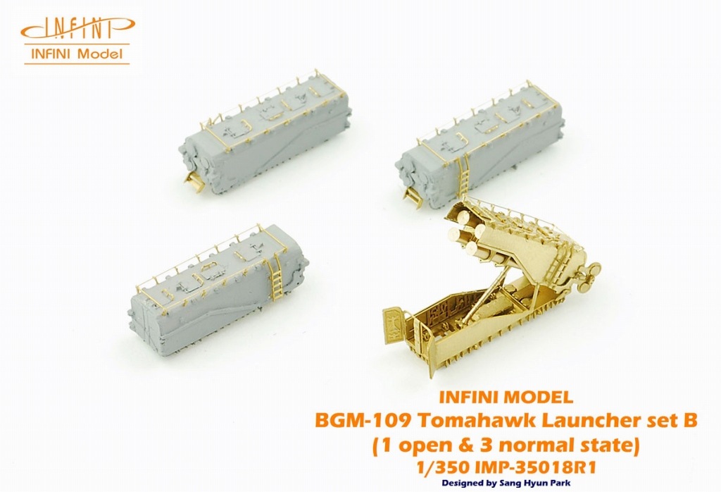 IMP-35018R1 トマホークミサイルセットB(開1、閉状態3基入