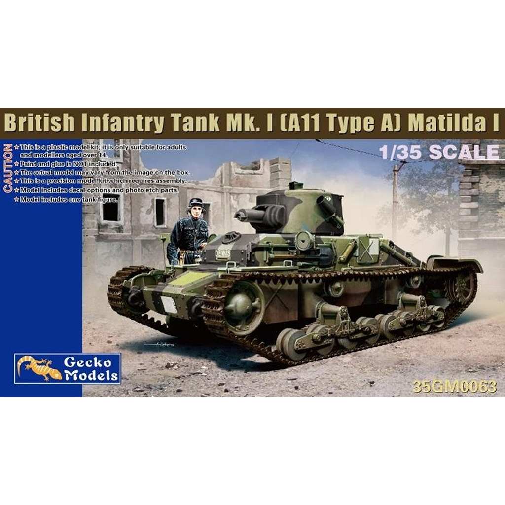 ��ͽ��������35GM0063 1/35 �����ꥹ�� �ޥ����I ��ʼ��� Mk.I (A11 ������A)