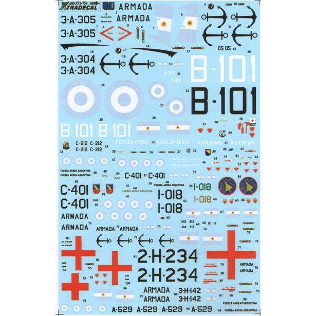 X72154 アルゼンチン海/空軍 フォークランド紛争30周年