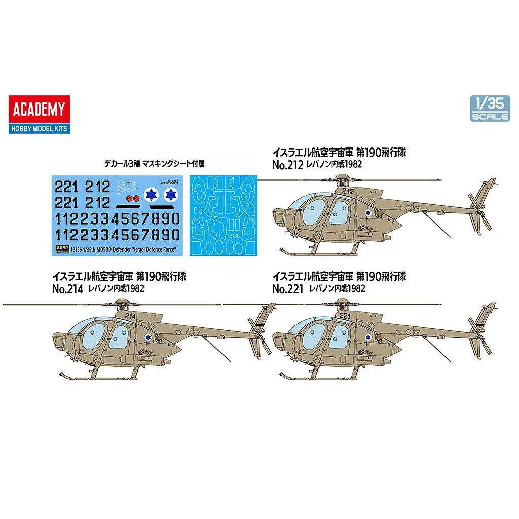 ��ͽ��������12136 1/35 MD 500 �ǥ��ե�������ɥ����饨����ɷ���