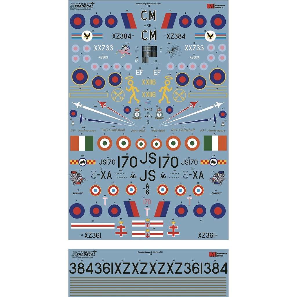 X48254 セペキャット ジャギュア GR.1/GR.1A Pt.1 | エクストラ