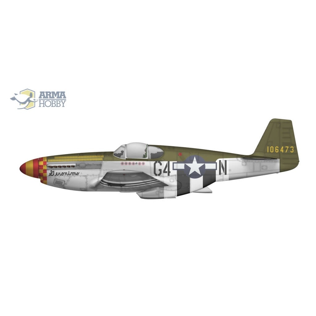 70041 1/72 P-51B マスタング | アルマホビー ARMA HOBBY | 飛行機,第