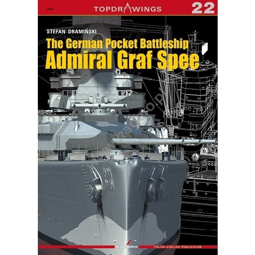 TOPDRAWINGS 7022 ドイツ海軍 ポケット戦艦 アドミラル・グラーフ