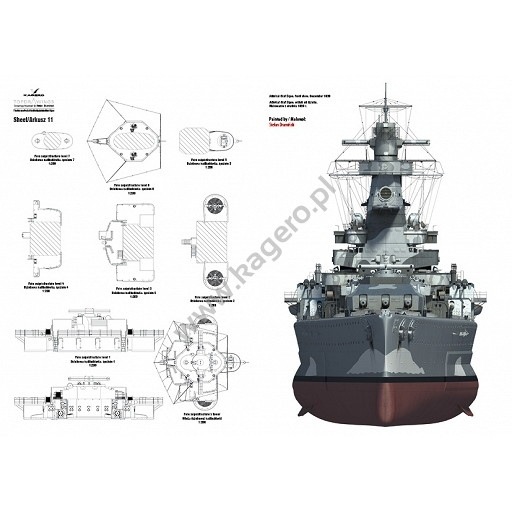 TOPDRAWINGS 7022 ドイツ海軍 ポケット戦艦 アドミラル