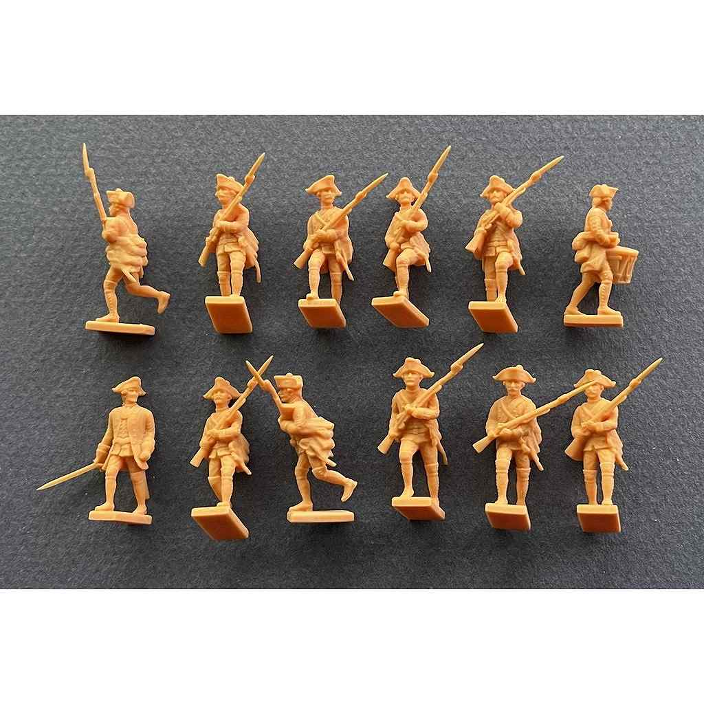 新製品】8348 アメリカ独立戦争 ヘッセン兵 突撃 | ハット HaT