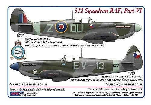 AMLC9024 RAF 312スコードロン スピットファイア Pt.6 | AML