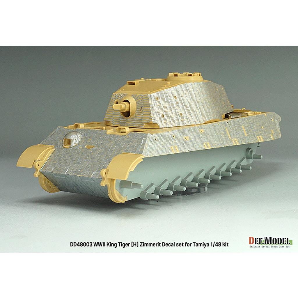 再入荷】DD48003 1/48 WWII キングタイガー ヘンシェル ツィメリット