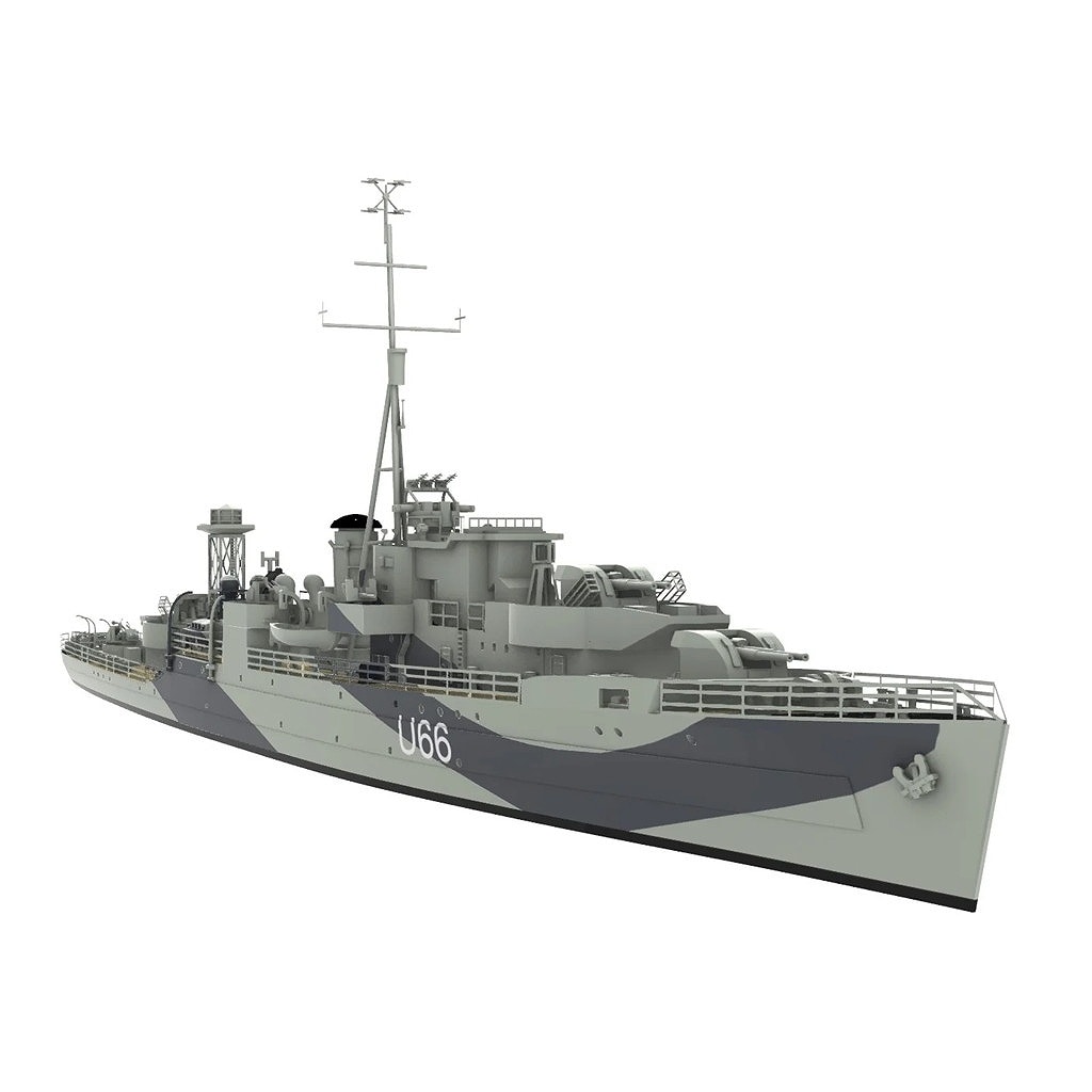 STK24 英海軍 ブラックスワン級スループ U66 スターリング