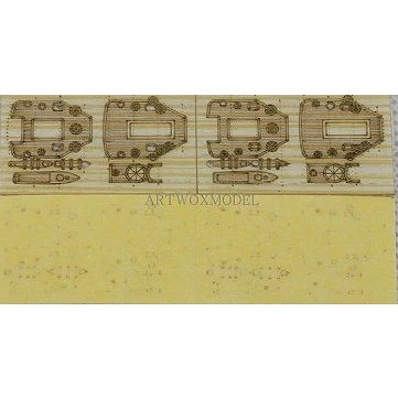 新製品】BM20029A 独海軍 駆逐艦 Z-43 1944用 木製甲板