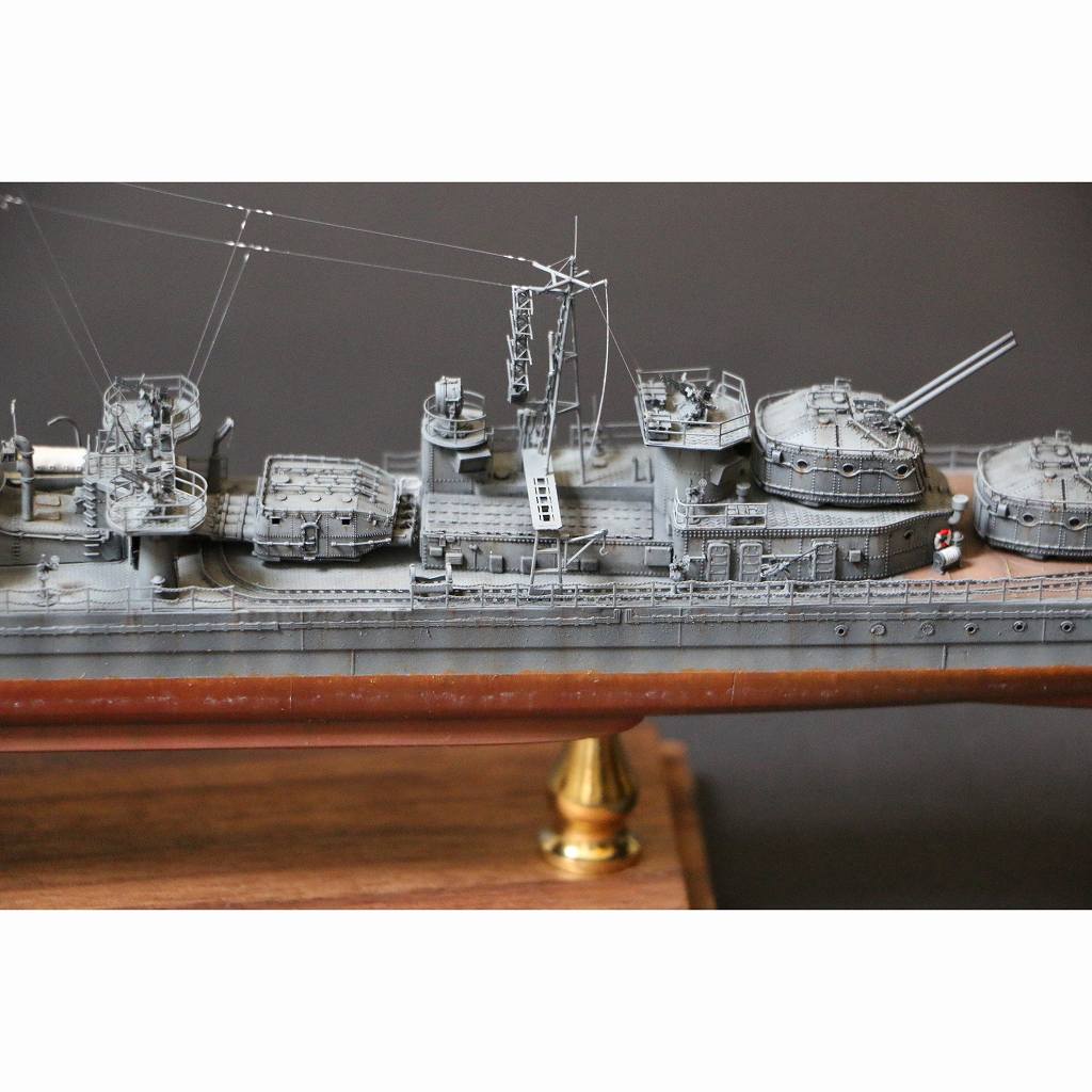 トライアンフモデル1/350秋月1944フルハル仕様＋UPグレードセット 送料無料◇トライアンフモデル 1/350 日本海軍 駆逐艦 秋月 1944