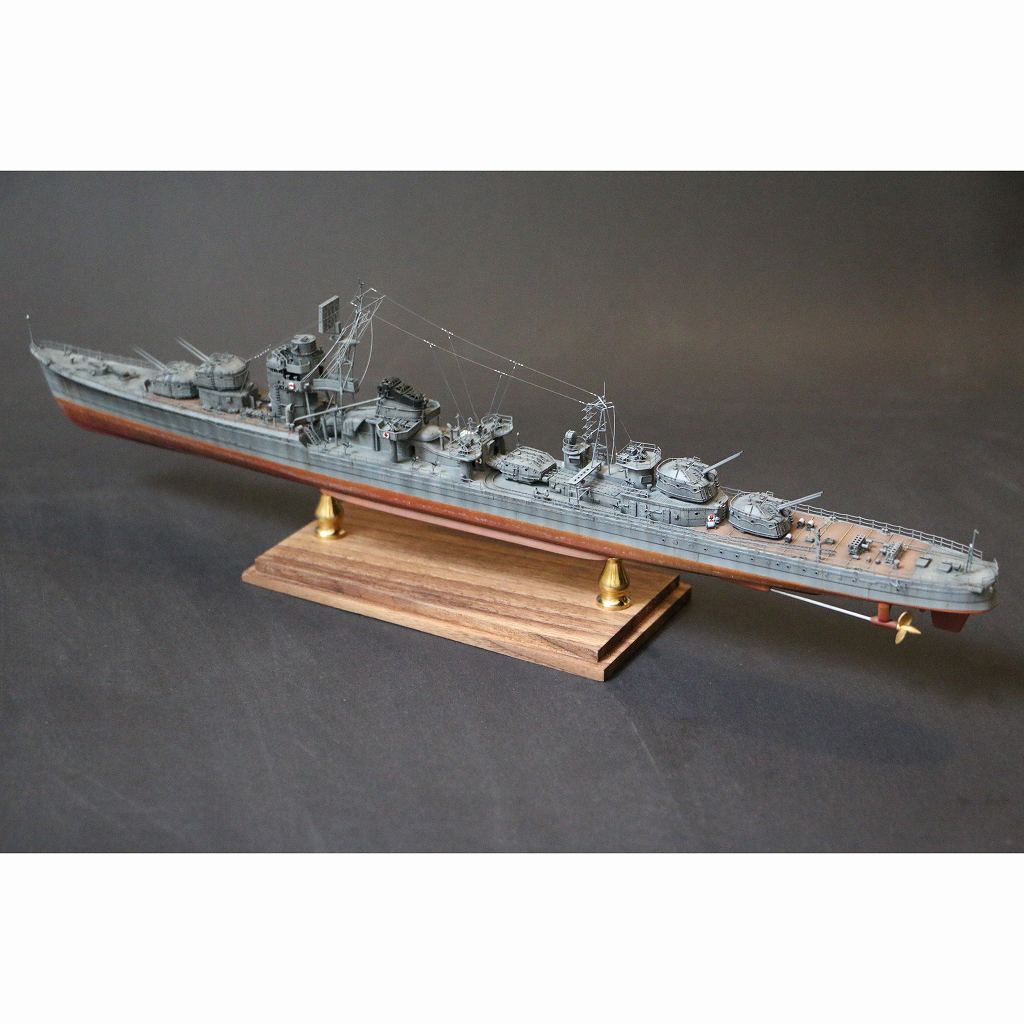 トライアンフモデル1/350秋月1944フルハル仕様＋UPグレードセット 送料無料◇トライアンフモデル 1/350 日本海軍 駆逐艦 秋月 1944