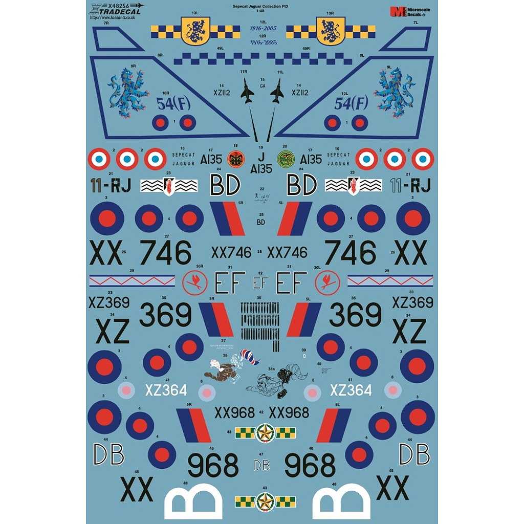 再入荷】X48256 セペキャット ジャギュア GR.1/GR.1A Pt.3