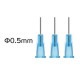 �ڿ����ʡ�AB-D05 �����å���ե꡼�����֥饷���ѥˡ��ɥ� ľ��0.5mm